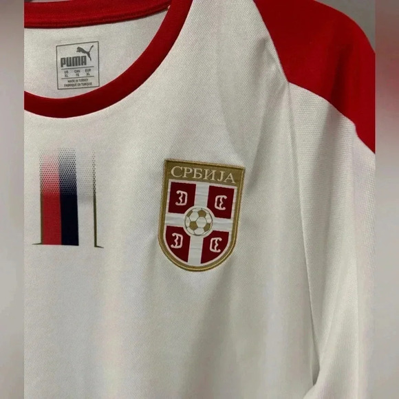 Serbia National Team 2018-2020 Football Soccer Jersey - Picture 4 of 10